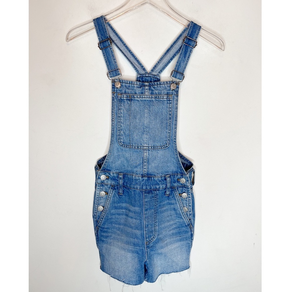 Madewell cut off shorts overalls XXS